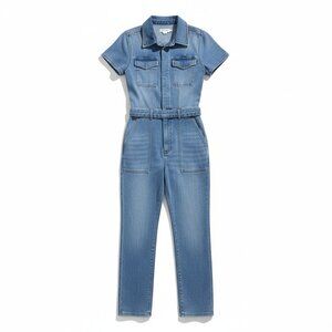 Good American Fit for Success Denim Jumpsuit – Medium – NWT
